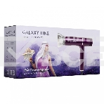 Фен для волос Galaxy Line GL 4355, violet dreams, 1600 Вт, 2 скорости потока воздуха, холодный обдув, защита мотора от перегрева, насадка-концентратор, фото2