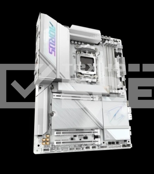 Материнская плата Gigabyte X870E AORUS PRO ICE, AM5, AMD X870E, 4xDDR5, 4xSATA, 4xM.2, 1xPCI-E 5.0 x16, 1xPCI-E 4.0 x4, 1xPCI-E 3.0 x4, 1xHDMI, 2xUSB-C, 1x 2.5Gb LAN, 2xUSB-A 3.2 Gen 2, 3xUSB-A 3.2 Gen 1, 2xUSB-A 2.0, 2x3.5 мм, TOSLINK, 7.1, 2xUSB4, 4xUSB