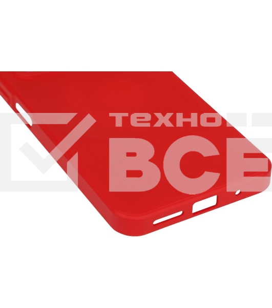 Чехол (клип-кейс) BoraSCO для Xiaomi Redmi 10 красный