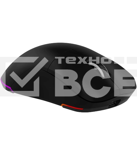 Мышь беспроводная Oklick 900GMW черный, 26000 dpi, радиоканал, Bluetooth, USB, кнопки - 6