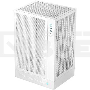 Компьютерный корпус Deepcool CH170 DIGITAL белый без БП mATX 1x120mm 1xUSB2.0 1xUSB3.0 audio bott PSU