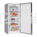 Морозильная камера NordFrost DF 263 SAP серебристый, 150л, 5 ящиков, фото 1