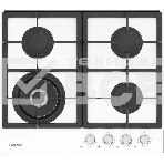Встраиваемая газовая панель Hotpoint HGS 62F/WH, независимая, белый, фото 1