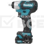 Гайковерт Makita TW160DWAE аккум. патрон:квад.3/8
