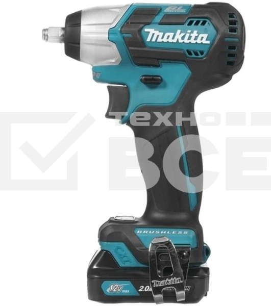 Гайковерт Makita TW160DWAE аккум. патрон:квад.3/8