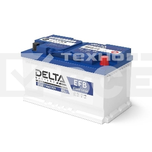 Аккумулятор Delta START MASTER EFB 1285 85Ah 12В, емкость 85Ач,ток 820, ДхШхВ: 315x175x190мм, L4, Полярность: Обратная