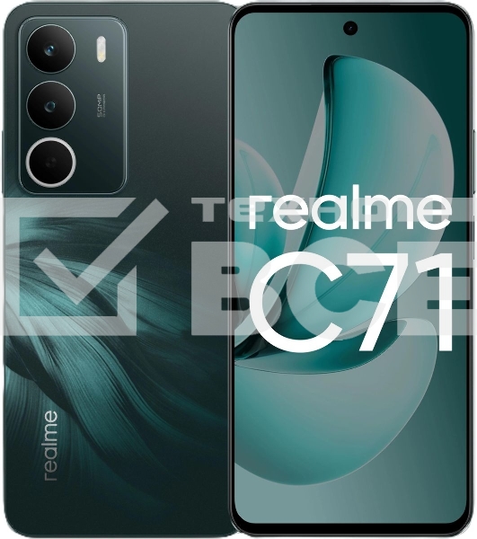 Смартфон Realme RMX5303 C71 8/128Gb зеленый
