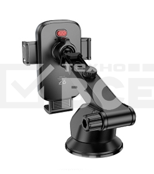 Автомобильный держатель HOCO (6942007647892) H79 4.5'-7.0' черный металлик