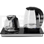 Чайник электрический Starwind SKG4044 1.8л. 1800Вт черный/серебристый корпус: стекло, фото2