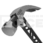 Молоток-гвоздодер Denzel 450 г, цельнокованый, боек с магнитом, двухкомп. обрезин. рук-ка, фото8