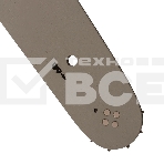 Шина для бензопилы Denzel DGS-5218, длина 45 см (18'), шаг 0,325', паз 1,5 мм, 72 звена, фото3