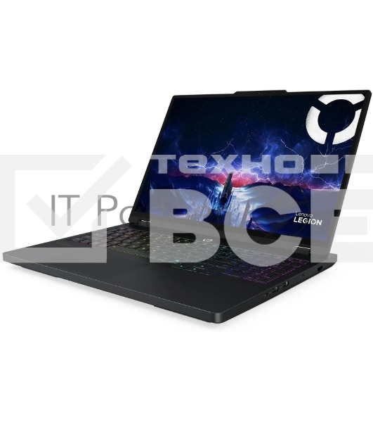 Ноутбук Lenovo Legion Pro 5 16IAX10 Core Ultra 9 275HX 32Gb SSD1Tb NVIDIA GeForce RTX 5060 8Gb 16' OLED WQXGA (2560x1600) без ОС black WiFi BT Cam (83F30010RK)