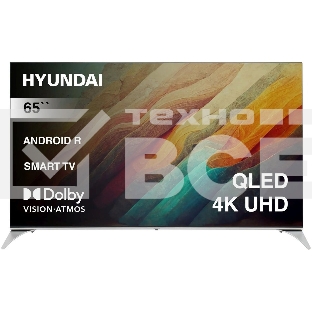 Телевизор Hyundai 65' H-LED65QBU7500 черный UHD QLED 60Hz Smart TV
