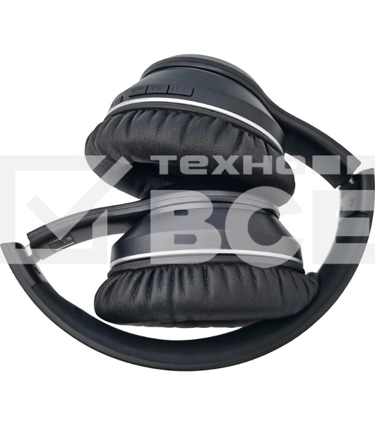 Гарнитура Hyundai H-HP103 черный, беспроводная, Bluetooth, до 6 ч