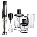 Блендер погружной Braun Multiquick 7 MQ7045X черный, 1000 Вт, плавная регулировка, турбо, фото8