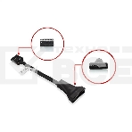 Переходник для материнской платы Espada USB 2.0 IDC 10pin/9pin female to USB 3.0 20pin/19pin male 15см, EPOW10pin20pin, фото2