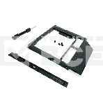 Адаптер оптибей Espada SS90 /optibay, hdd caddy/ SATA/miniSATA /SlimSATA/ 9мм для подключения HDD/SSD 2,5” к ноутбуку вместо DVD.(41087), фото4