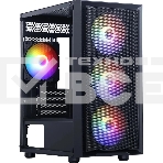 Компьютерный корпус Accord M203 черный без БП ATX 2xUSB2.0 1xUSB3.0 1xUSB3.1 audio bott PSU, фото8