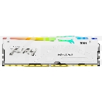 Оперативная память Kingston Fury Beast, DDR5, 16GB (1x16GB), 6000MHz, CL36, DIMM, с радиатором, RGB, белый, фото 1