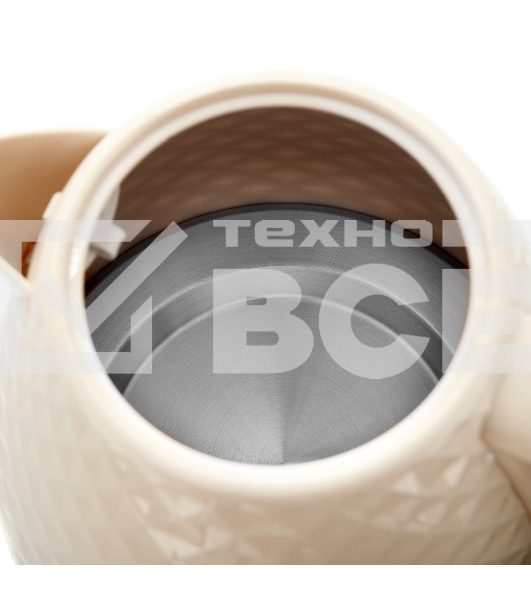 Чайник электрический BRAYER BR1065 2200 Вт, 1,7 л, бежевый