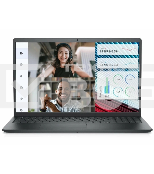 Ноутбук Dell Vostro 3520 i3-1215U 8Gb+8Gb SSD 512Gb Intel UHD Graphics 15,6 FHD IPS Cam 41Вт*ч Linux Ubuntu KBD RU\ENG Черный HDL5A91028W-16G