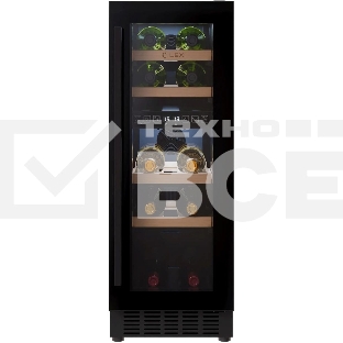 Винный шкаф LEX LWD3017BL dual zone 1-нокамерн. черный
