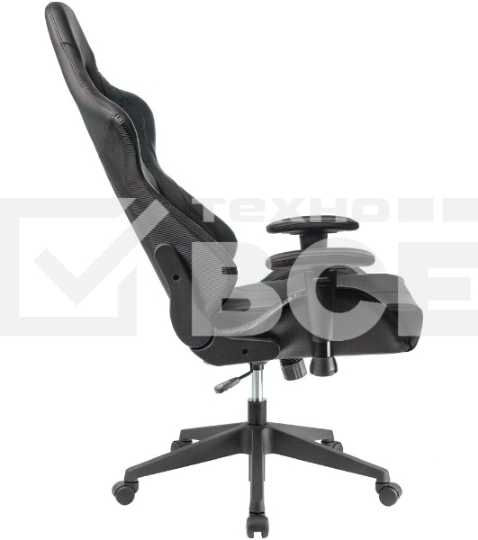 Кресло игровое A4Tech Bloody GC-500, черный, эко.кожа, крестовина пластик