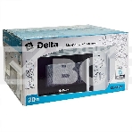 Микроволновая печь Delta DL-86L20 белый, 20 л, 700 Вт, переключатели - поворотный механизм, фото4