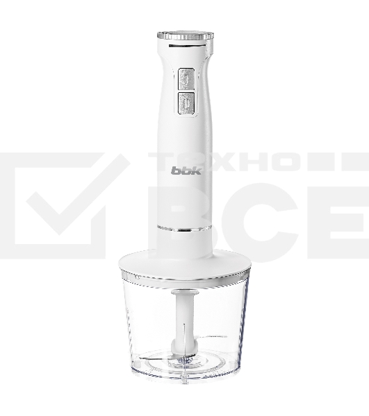 Погружной блендер BBK KBH1401 белый