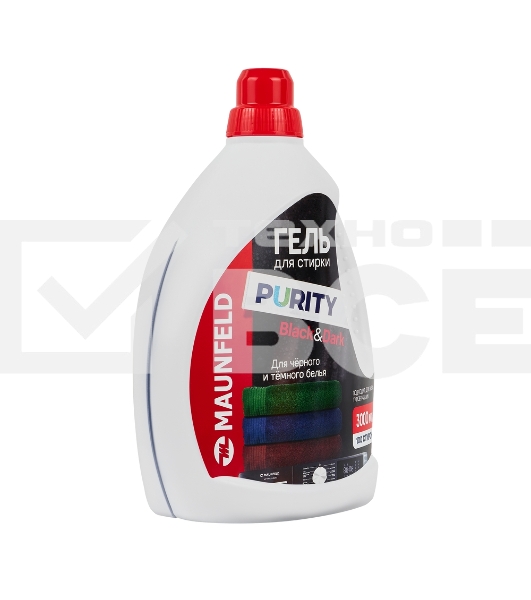 Гель для стирки Maunfeld Purity Black&Dark 2000 мл MWL2000PB
