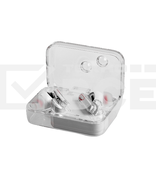 Наушники беспроводные AKSBERRY (6972969386836) B21 Crystal TWS, белый