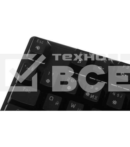 Клавиатура Defender Axeman GK-302 проводная, USB Type-A, чёрный