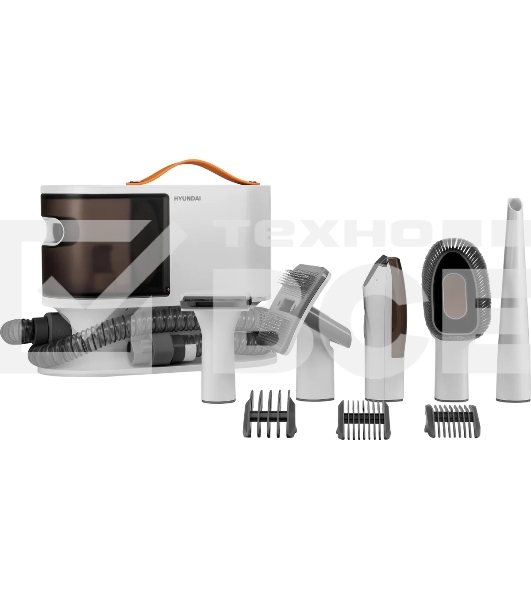 Пылесос Hyundai HYV-PETPRO1 1800Вт белый/коричневый