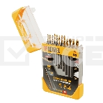 Набор сверл по металлу Denzel 1,5-6,5 мм, HSS-Tin, Golden Tip, 13 шт, фото7