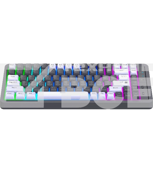 Клавиатура беспроводная Defender Maro GK-325 RU,сер/бел,2,4G,84+FN,2000мА·ч 1