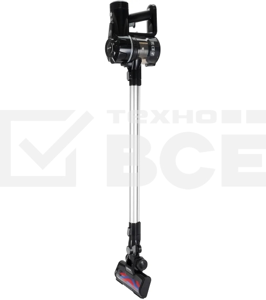 Пылесос Vitek Starlight VT-8143 черный/серебристый, питание от аккумулятора, 35 Вт, уборка сухая, пылесборник 0.6 л, работа от АКБ max 30 мин