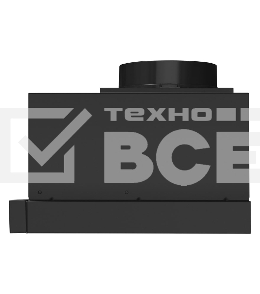 Вытяжка встраиваемая Maunfeld VS Fast 60 черный, 60 см, 850 куб. м/ч, 47 дБ