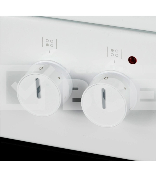 Плита электрическая Hansa FCCW54000 белый, конфорок 4 шт, духовка 68 л, 50 см x 85 см x 60 см