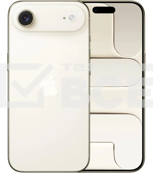 Смартфон Apple A3517 iPhone Air 256Gb золотой моноблок 3G 4G 6.5' 1260x2736 iOS 26 48Mpix 802.11 a/b/g/n/ac/ax/be NFC GPS Protect