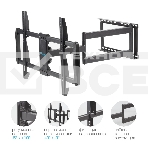 Кронштейн для телевизора Kromax GALACTIC-61 черный 32