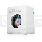 Кулер для процессора DEEPCOOL AG500 BK ARGB черный, 120 мм, алюминий/медь, 1850 об/мин, 29.4 дБ, 4 pin, 240 Вт, 155 мм, фото4
