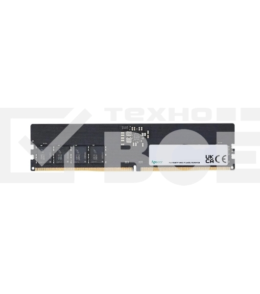 Оперативная память Apacer Tex, DDR4, 16GB (1x16GB), 2666MHz, CL16, с радиаторами, серебристый/черный