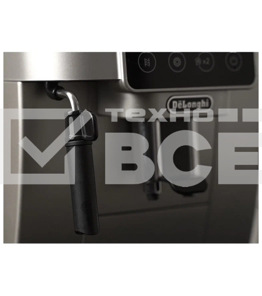 Кофемашина DeLonghi ECAM220.30.SB серебристо-черный, исп. кофе - зерновой/молотый, 1.8 л, 1450 Вт, 15 бар
