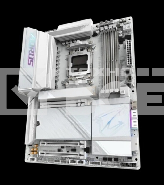 Материнская плата Gigabyte X870E AORUS PRO ICE, AM5, AMD X870E, 4xDDR5, 4xSATA, 4xM.2, 1xPCI-E 5.0 x16, 1xPCI-E 4.0 x4, 1xPCI-E 3.0 x4, 1xHDMI, 2xUSB-C, 1x 2.5Gb LAN, 2xUSB-A 3.2 Gen 2, 3xUSB-A 3.2 Gen 1, 2xUSB-A 2.0, 2x3.5 мм, TOSLINK, 7.1, 2xUSB4, 4xUSB