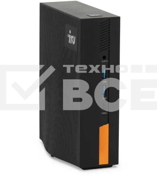 Неттоп IRU 515ALC black (Core i5 12450H/16Gb/512Gb SSD/VGA int/noOS) (2012451)