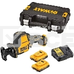 Сабельная пила DeWalt DCS312D2-QW аккум. 2800ход/мин ДА, фото 1