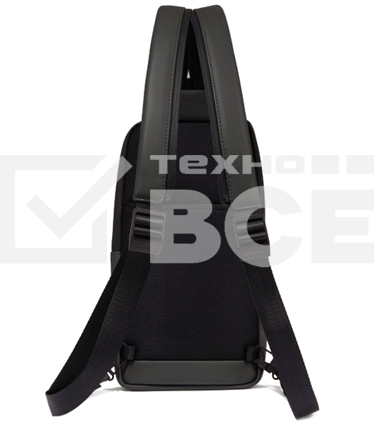 Рюкзак слинг Piquadro Corner 2.0 CA6466C2OW/N полиэстер черный