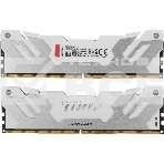 Оперативная память Kingston Fury Renegade, DDR5, 32GB (2x16GB), 6800MHz, CL36, DIMM, с радиатором, белый, фото 1