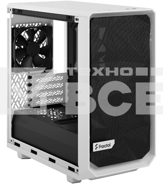 Компьютерный корпус Fractal Design Meshify 2 Mini белый TG Clear Tint/FD-C-MES2M-02