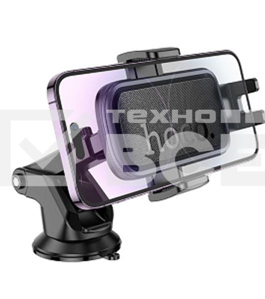 Автомобильный держатель HOCO (6942007647892) H79 4.5'-7.0' черный металлик